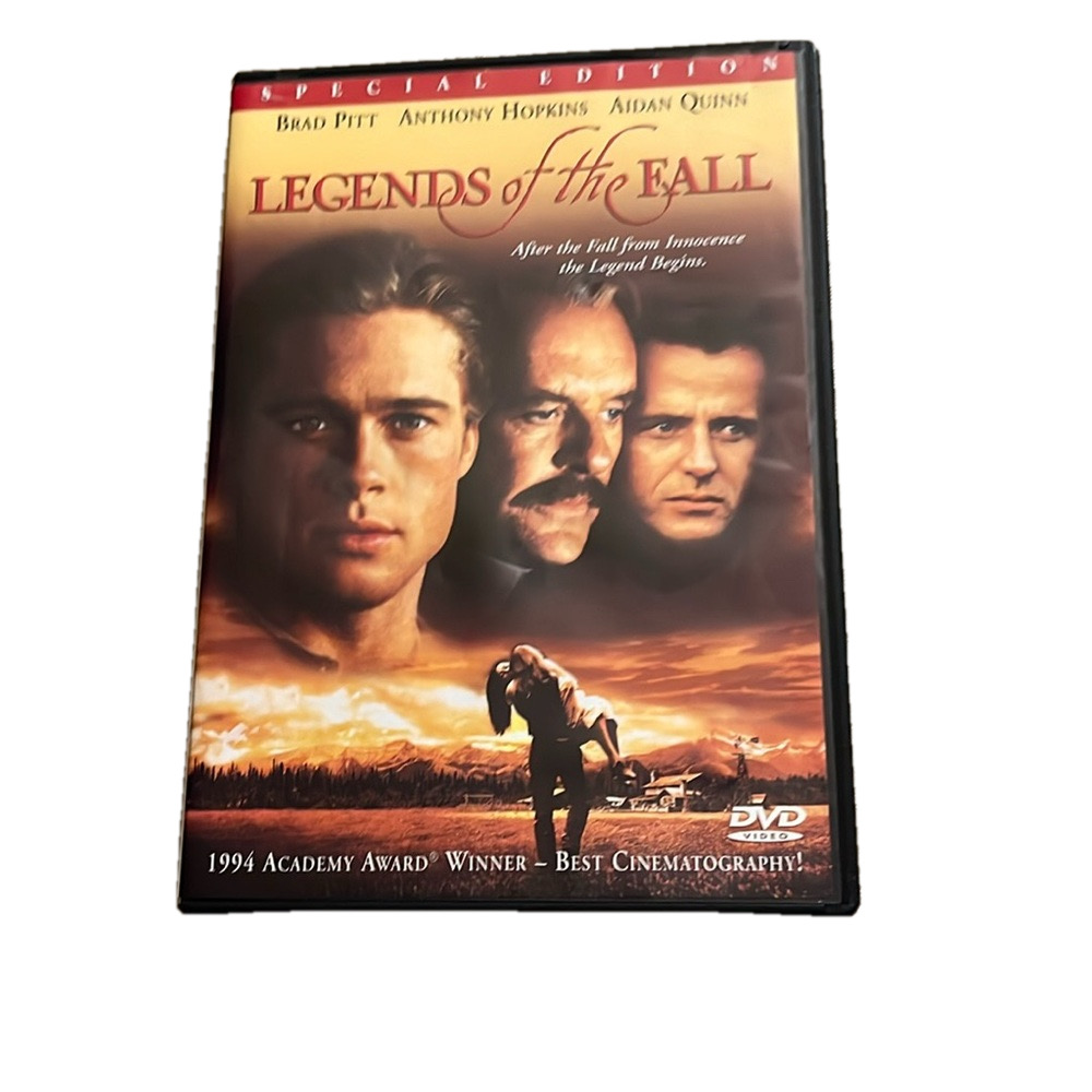 Legends of the fall DVD featuring Brad Pitt